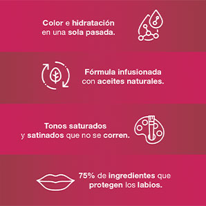 Labial en Barra L'Oréal Paris Color Riche Luminous 590 Blushing Berry