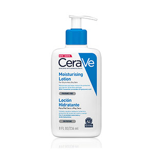 Loción hidratante Cerave Moisturising Lotion para piel seca 236 ml