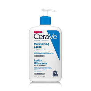Loción hidratante Cerave Moisturising Lotion para piel seca 473 ml