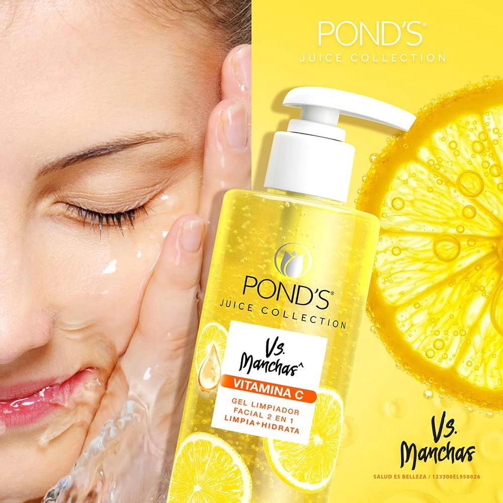 Gel Limpiador Facial Ponds Vs Manchas 200 ml