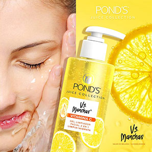 Gel Limpiador Facial Ponds Vs Manchas 200 ml
