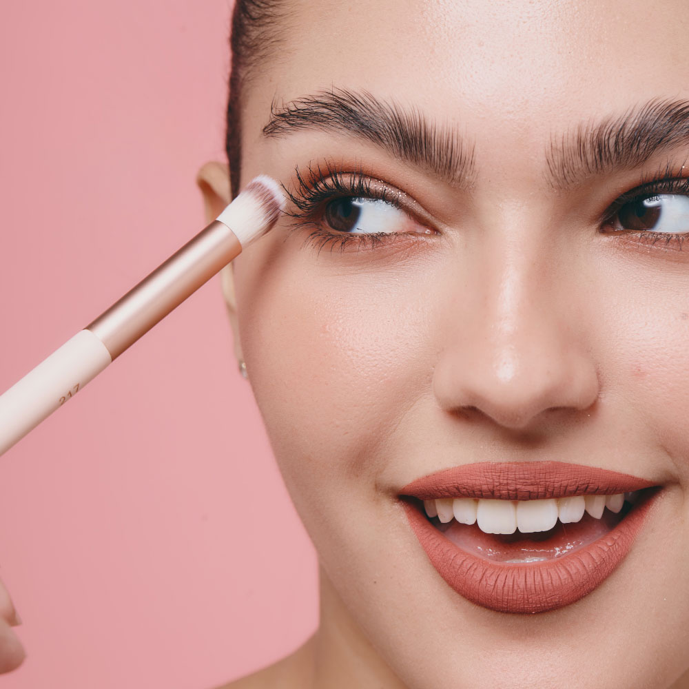Set de 4 Brochas para ojos Alma Bonita para aplicar, difuminar y definir