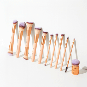 Kit Brochas de maquillaje Alma Bonita incluye 10 brochas