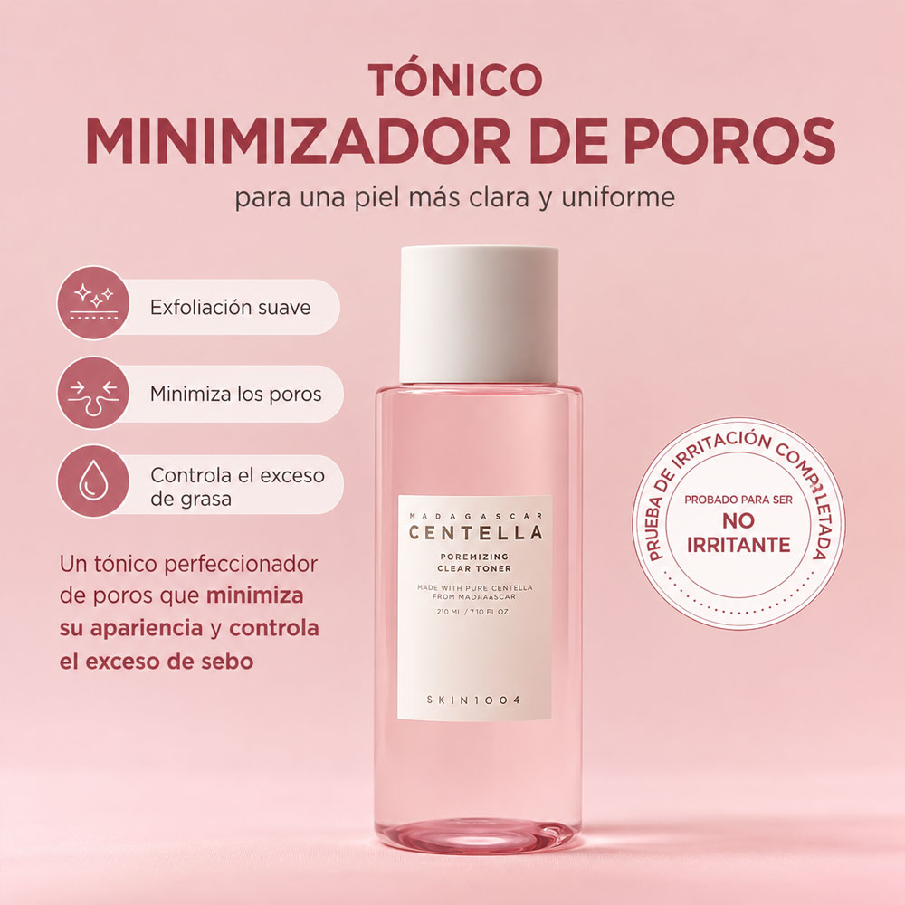 Tónico facial Skin1004 Madagascar Centella Poremizing 210 ml