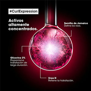 Shampoo L'Oréal Professionnel Curl Expression para cabello rizado y con ondas 300 ml