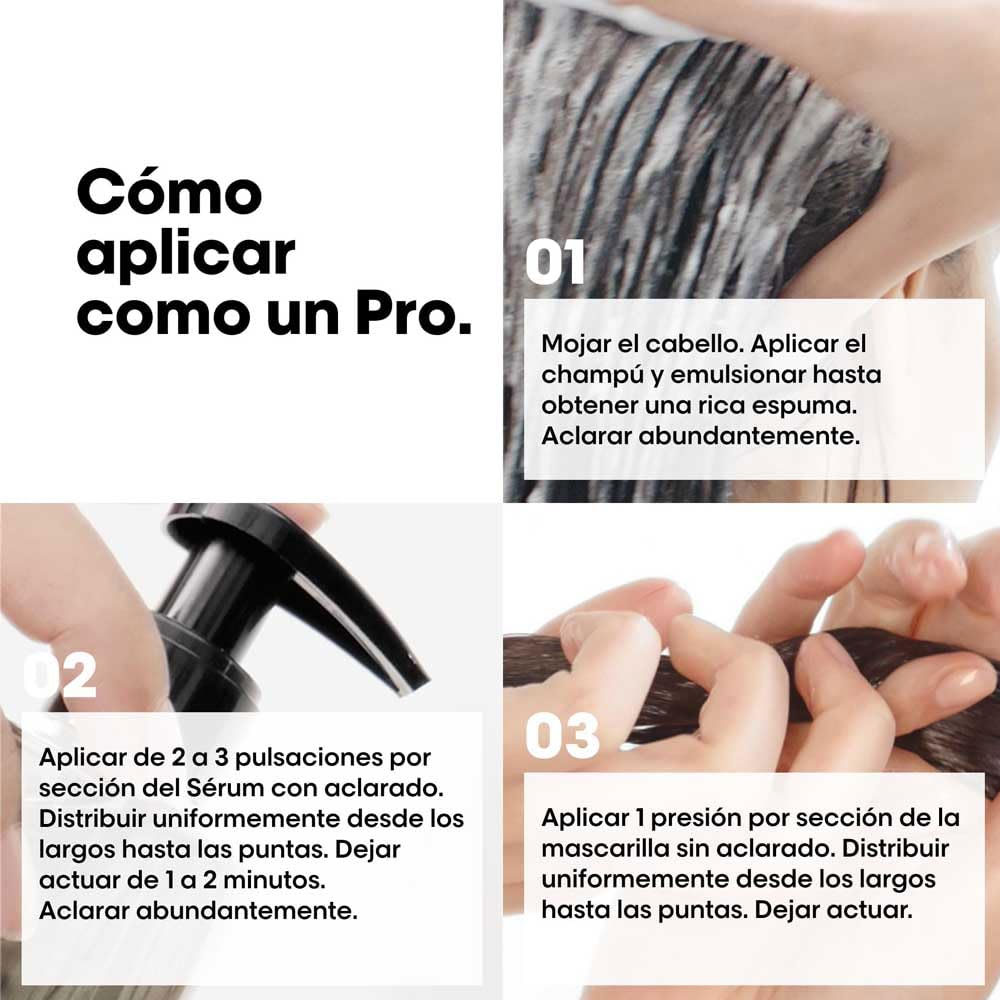Kit Mini Trio L'Oréal Professionnel Tratamiento Capilar Absolut Repair Molecular
