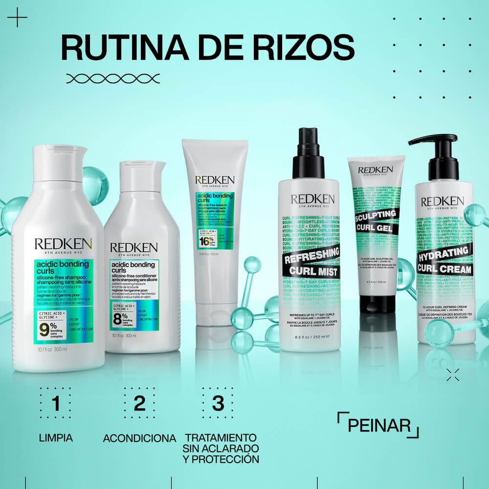 Acondicionador Redken Acidic Bonding Curls sin Siliconas para cabello rizado 300 ml