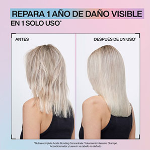 Shampoo Redken Acidic Bonding Concentrate para cabello dañado y procesado 300 ml