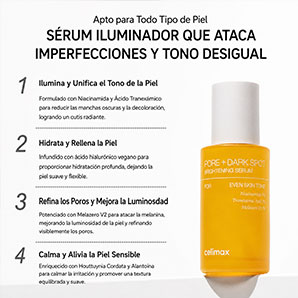 Sérum Facial Celimax Pore + Dark Spot Brightening 30 ml