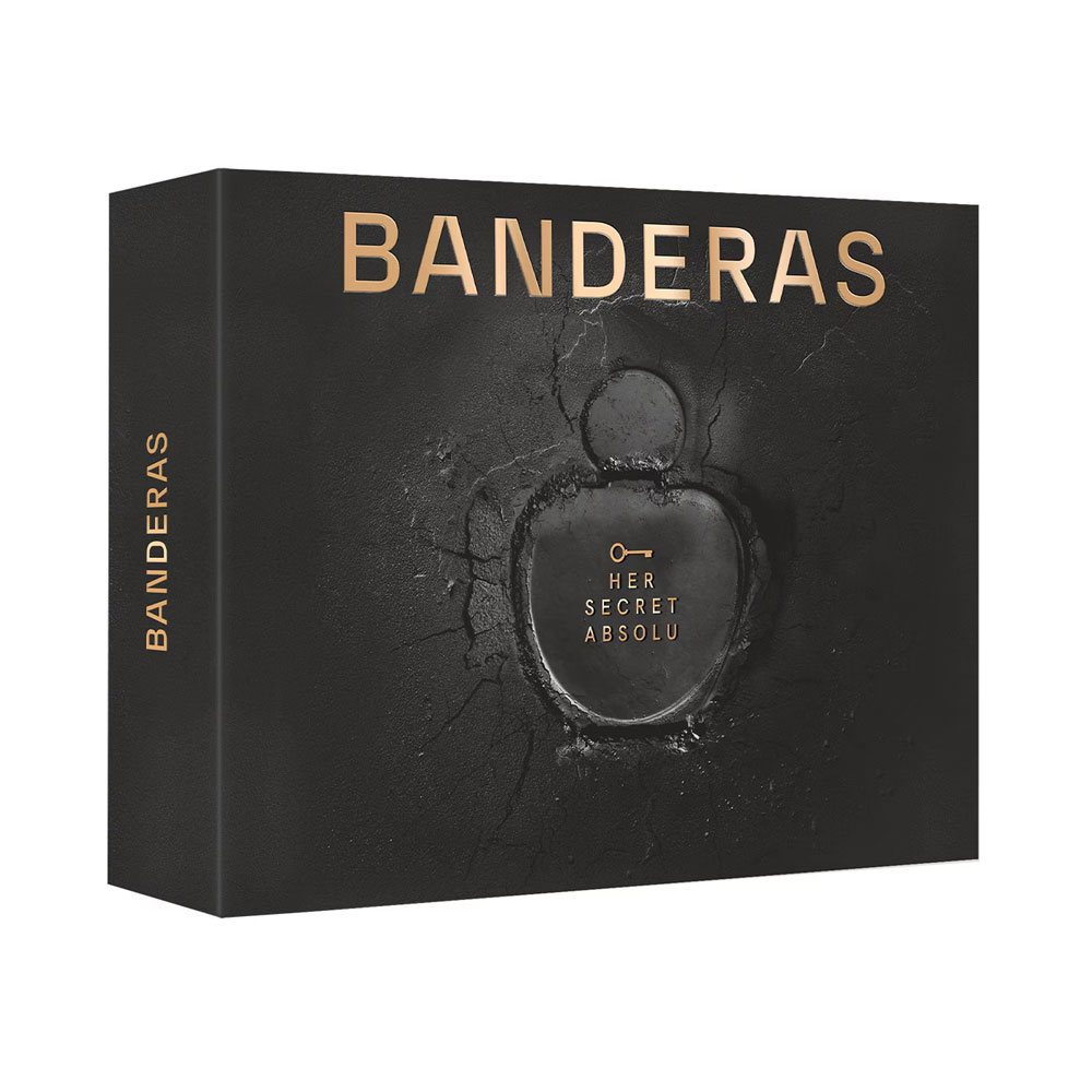 Parfume Banderas Her Secret Absolu Mujer 80 ml + Desodorante 150 ml - Set para mujer