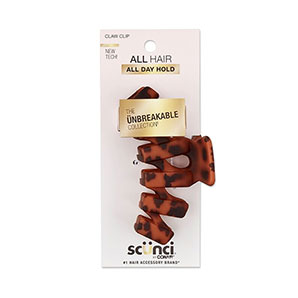 Clip garra para cabello Scunci Unbreakable zigzag 1 unidad