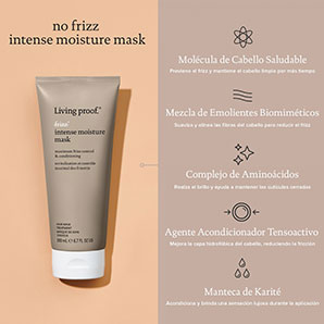 Mascarilla capilar Living Proof No Frizz Intense Moisture 198 ml