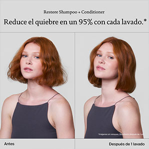 Shampoo Living Proof Restore para cabello dañado y seco 236 ml