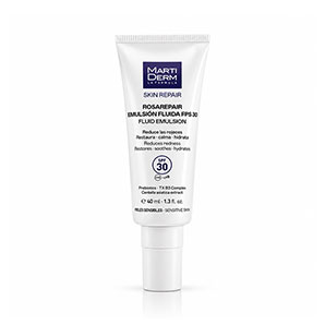 Crema MartiDerm Rosarepair Emulsión Fluida para rojeces FPS 30 40 ml