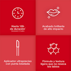 Labial Líquido L'Oréal Paris Infallible Laque Resistance 420 Le Rouge Paris