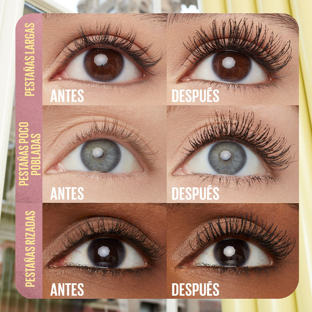 Máscara de pestañas Maybelline Colossal Bubble Waterproof Volumizing Very Black