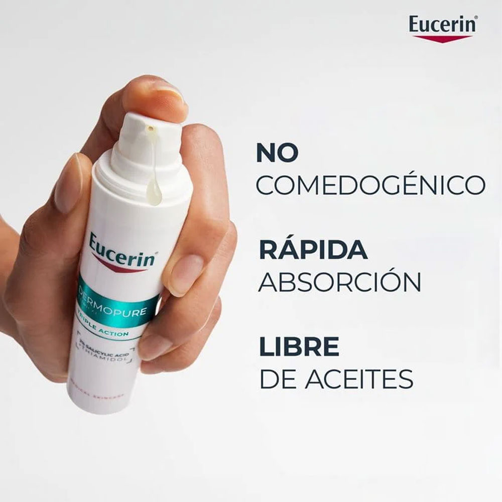 Sérum Eucerin DermoPure Clinical Triple Action con ácido salicílico 2% 40 ml