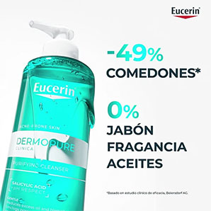 Gel Limpiador Eucerin DermoPure Clinical Purificante 200 ml