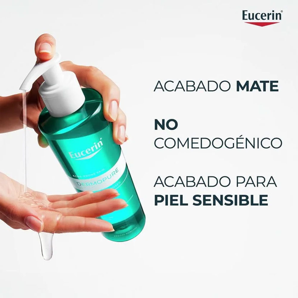 Gel Limpiador Eucerin DermoPure Clinical Purificante 200 ml