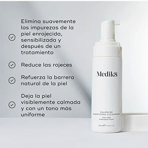 Limpiador Facial Medik8 Calmwise Soothing Cleanser para piel sensible y con rosácea 150 ml