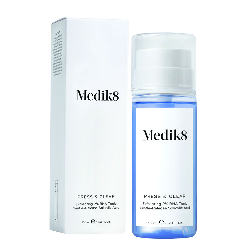 Tónico Exfoliante Medik8 Press & Clear 2% BHA 150 ml