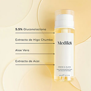 Tónico Exfoliante Medik8 Press & Glow 200 ml