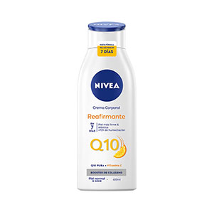 Crema Corporal Reafirmante NIVEA Q10 + Vitamina C 400 ml