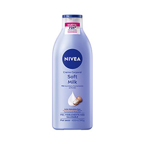 Crema Corporal NIVEA Soft Milk 400 para piel seca 400 ml