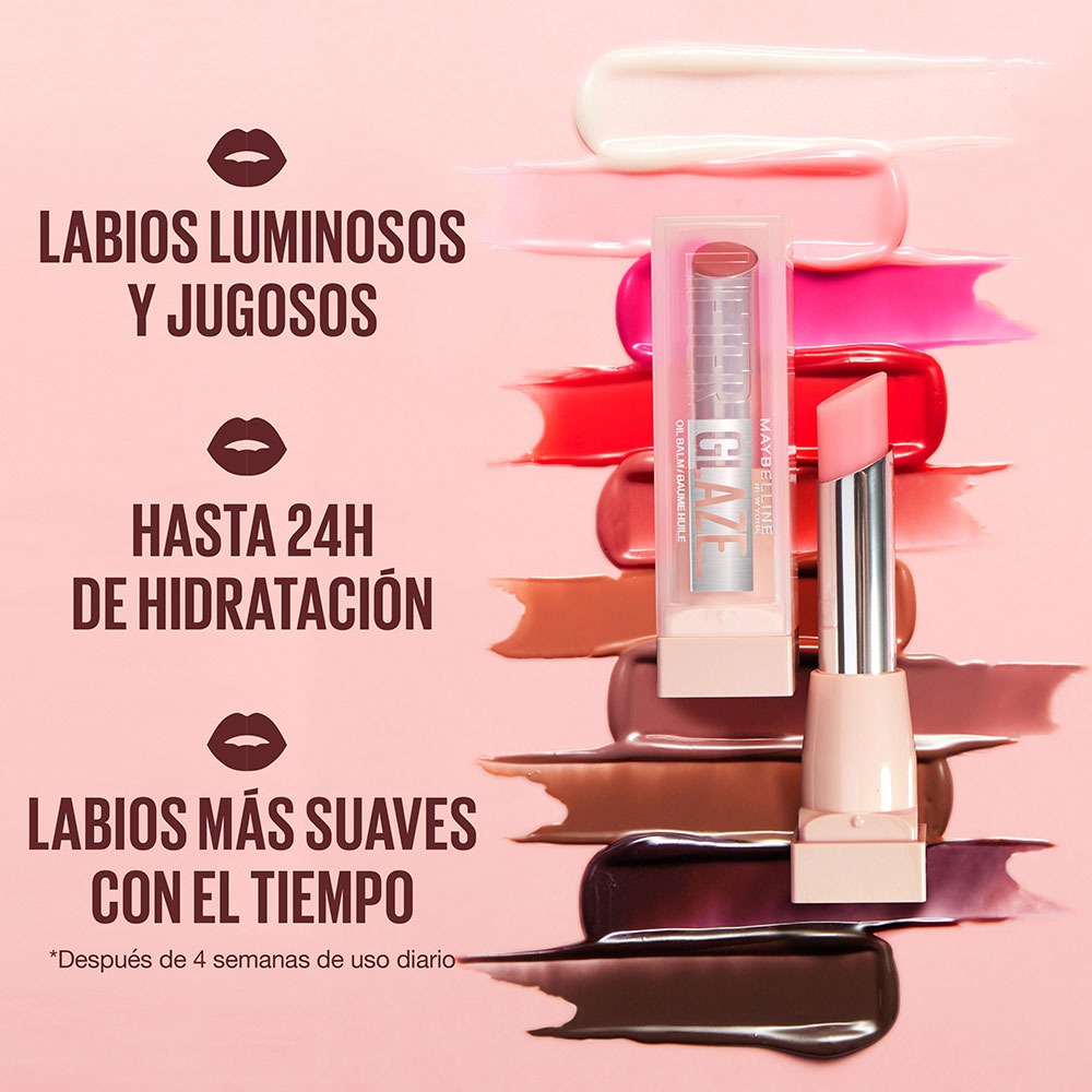 Bálsamo Labial Maybelline Lifter Glaze Oil Balm Cherryl Swirl