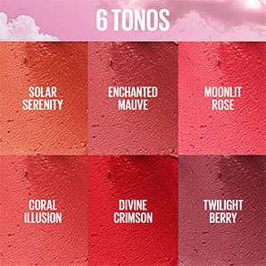 Rubor Maybelline Cloudtopia Mousse para Mejillas y Labios Coral Illusion