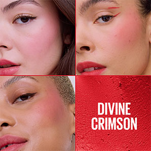 Rubor Maybelline Cloudtopia Mousse para Mejillas y Labios Divine Crimson
