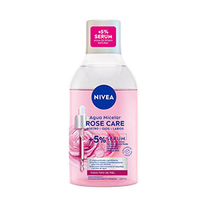 Agua Micelar Nivea Rose Care + 5% Sérum 400 ml