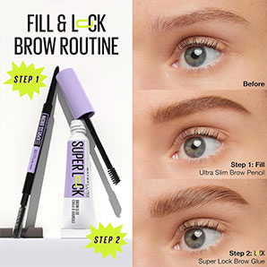 Gel de Cejas Maybelline Superlock 260 Deep Brown