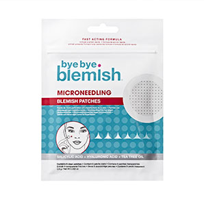 Parche Microneedling para acné Bye Bye Blemish Microneedling Patches 9 unidades