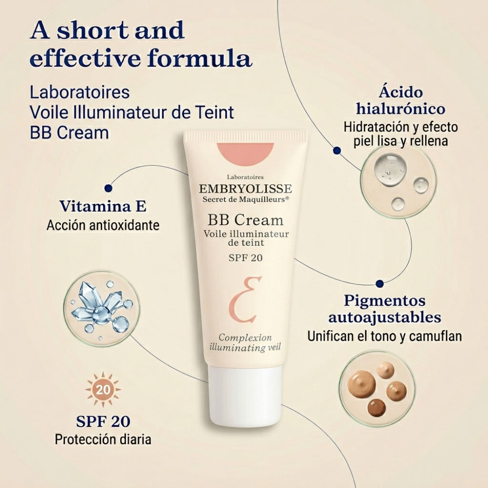 BB Cream Embryolisse Complexion Illuminating 30 ml