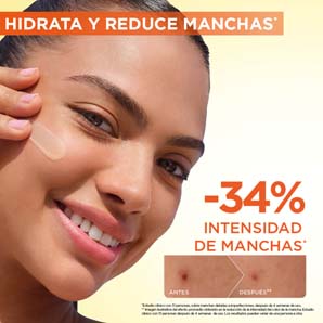 Crema Hidratante Garnier Toque Seco con Vitamina C