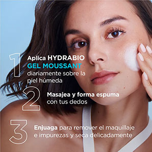Gel limpiador Bioderma Hydrabio Gel Moussant para piel deshidratada