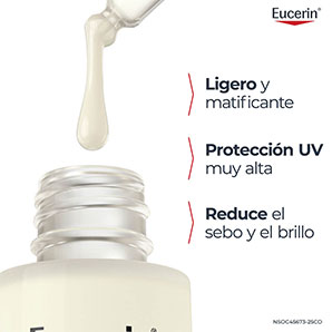 Protector Solar Eucerin Oil Control Serum UV FPS 50+