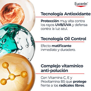 Protector Solar Eucerin Oil Control Serum UV FPS 50+