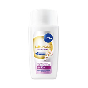 Fluido facial Nivea LUMINOUS630 Skin Glow Instant FPS 50+ Antimanchas 40 ml