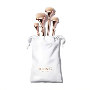 Set de brochas ICONIC London HD Blend Base Set