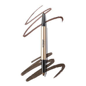 Delineador en Lápiz ICONIC London Smokey Eye Duo Kajal Eyeliner Chocolate Brown