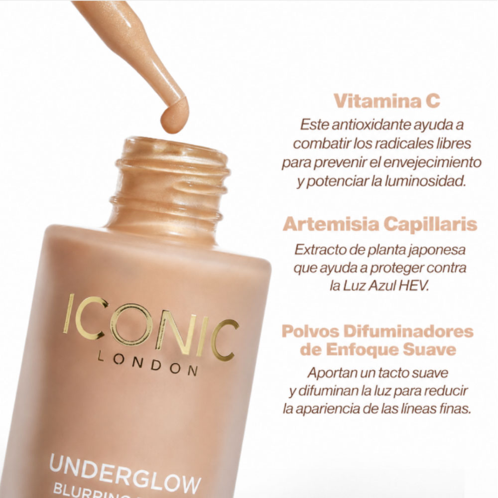 Primer facial ICONIC London Underglow Blurring Primer