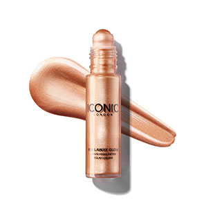 Iluminador líquido ICONIC London Rollaway Glow Peach Paradise