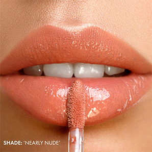 Brillo labial ICONIC London Lip Plumping Gloss Nearly Nude