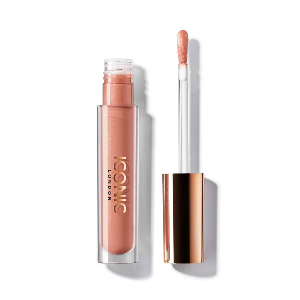 Brillo labial ICONIC London Lip Plumping Gloss Nearly Nude
