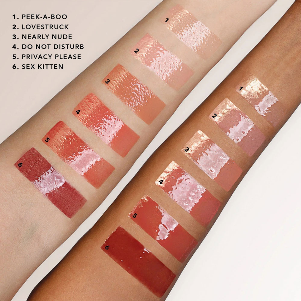 Brillo labial ICONIC London Lip Plumping Gloss Nearly Nude