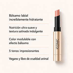 Bálsamo labial ICONIC London Melting Touch Lip Balm In The Nude