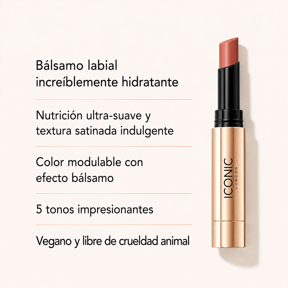 Bálsamo labial ICONIC London Melting Touch Lip Balm Sitting Pretty
