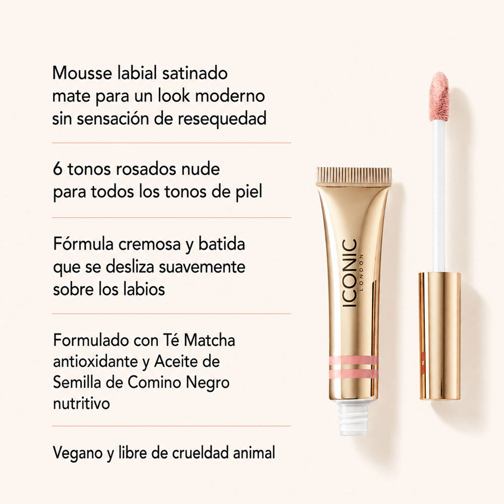 Labial Mousse Mate ICONIC London Cloud Kiss Show Off